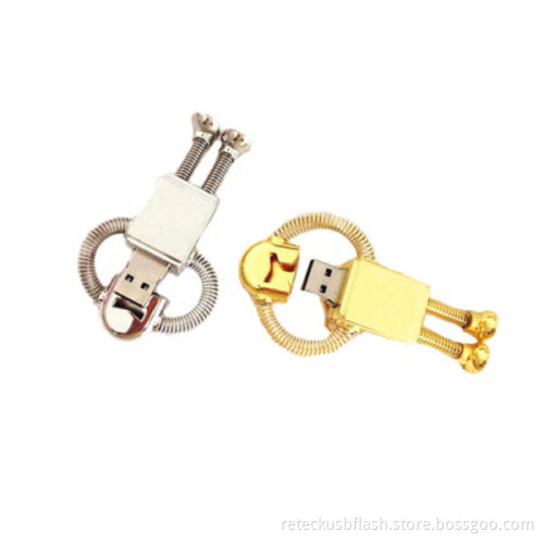 Mini Metal Model Iron Man USB Stick